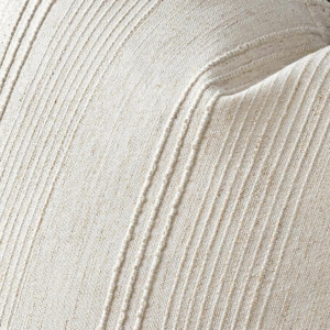 Linen Textured Strip Pillow