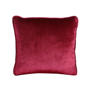 Wine Red Velvet Pillow